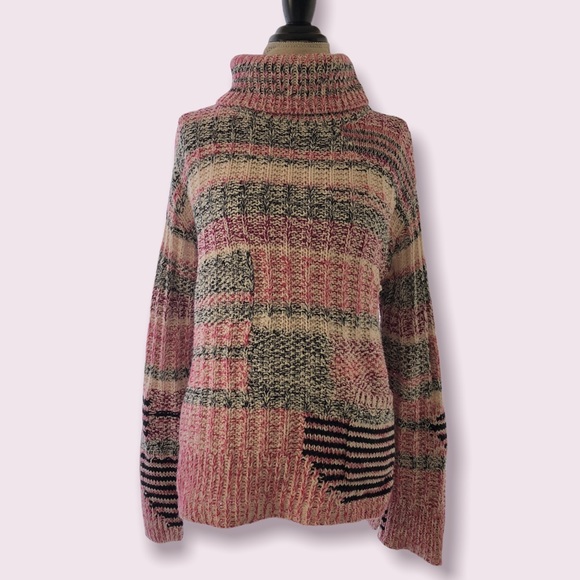 Anthropologie Sparrow Cowl Turtleneck Pullover Sweater - Picture 1 of 13